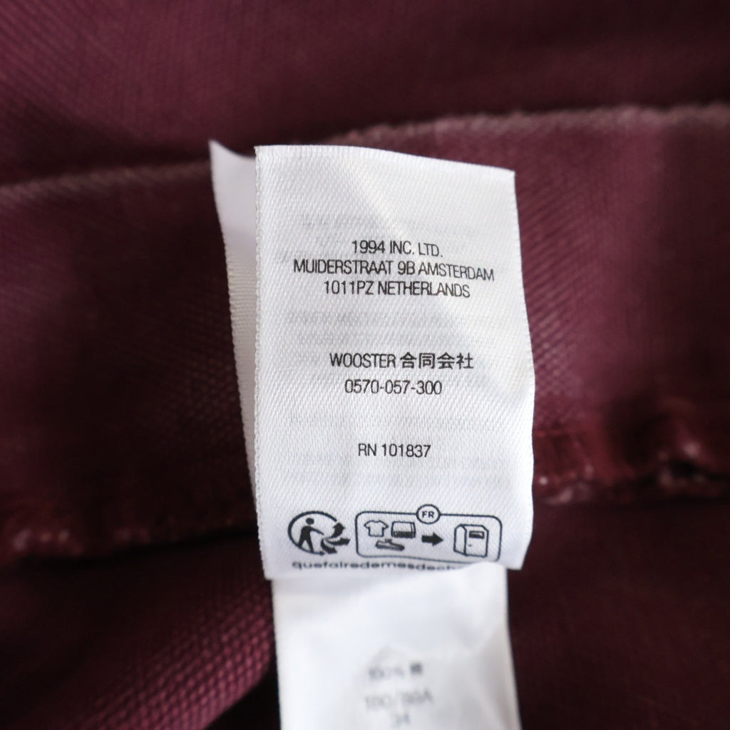 SUPREME(シュプリーム) 24AW B.B. Simon Studded Double Knee Painter Pant Burgundy B.B.サイモン スタッズ ダブルニー ペインターパンツ バーガンディ
