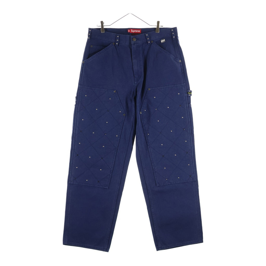 SUPREME(シュプリーム) 25AW B.B.Simon Quilted Double Knee Painter Pant Navy B.B.サイモン キルティング ダブルニー ペインターパンツ ネイビー