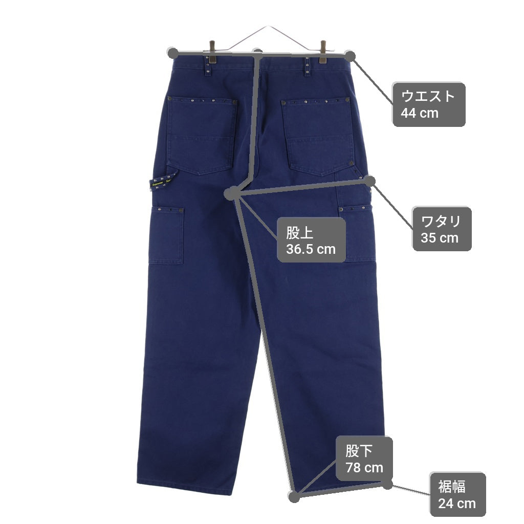 SUPREME(シュプリーム) 25AW B.B.Simon Quilted Double Knee Painter Pant Navy B.B.サイモン キルティング ダブルニー ペインターパンツ ネイビー