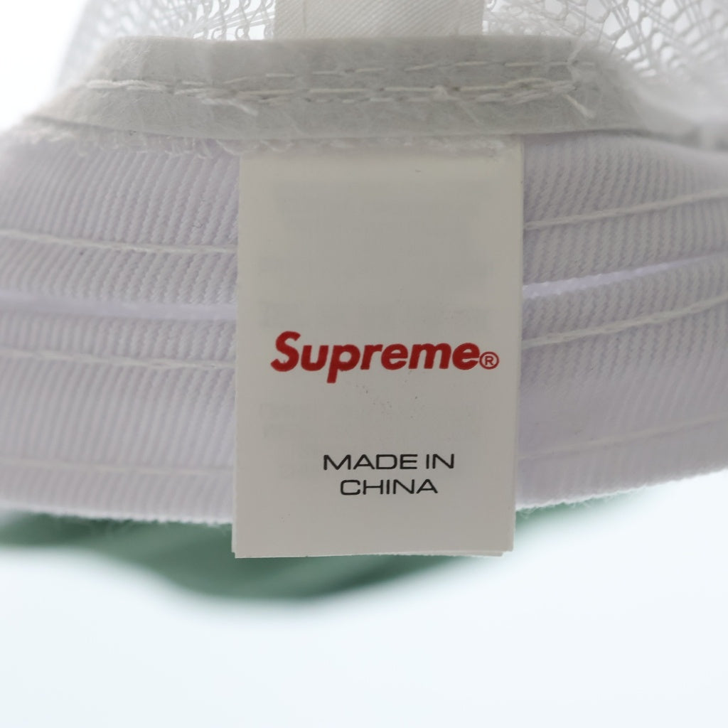 SUPREME(シュプリーム) 24SS Terry Mesh Back 5-Panel Work Teal テリー メッシュ 5パネルキャップ 帽子 グリーン