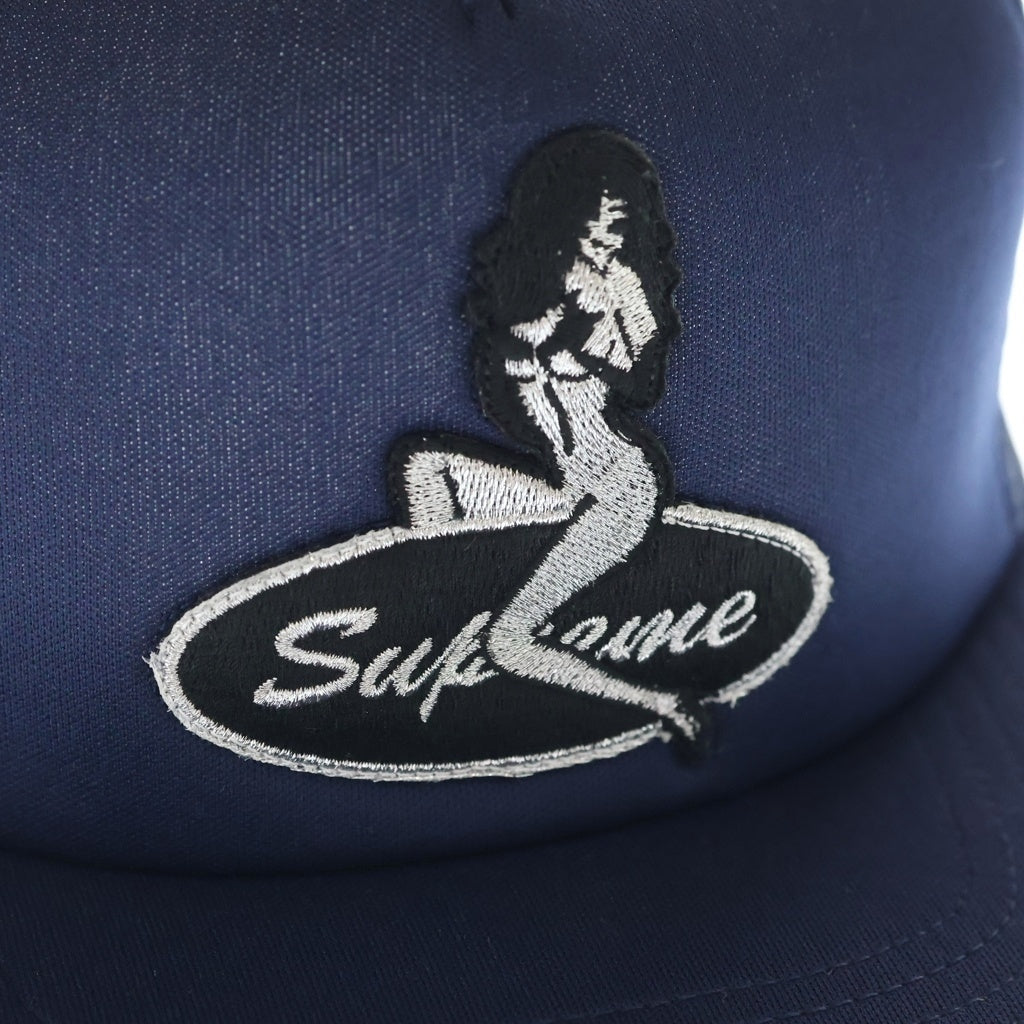 SUPREME(シュプリーム) 25AW Pinup Mesh Back 5-Panel Navy ピンアップ メッシュ 5パネルキャップ 帽子 ネイビー