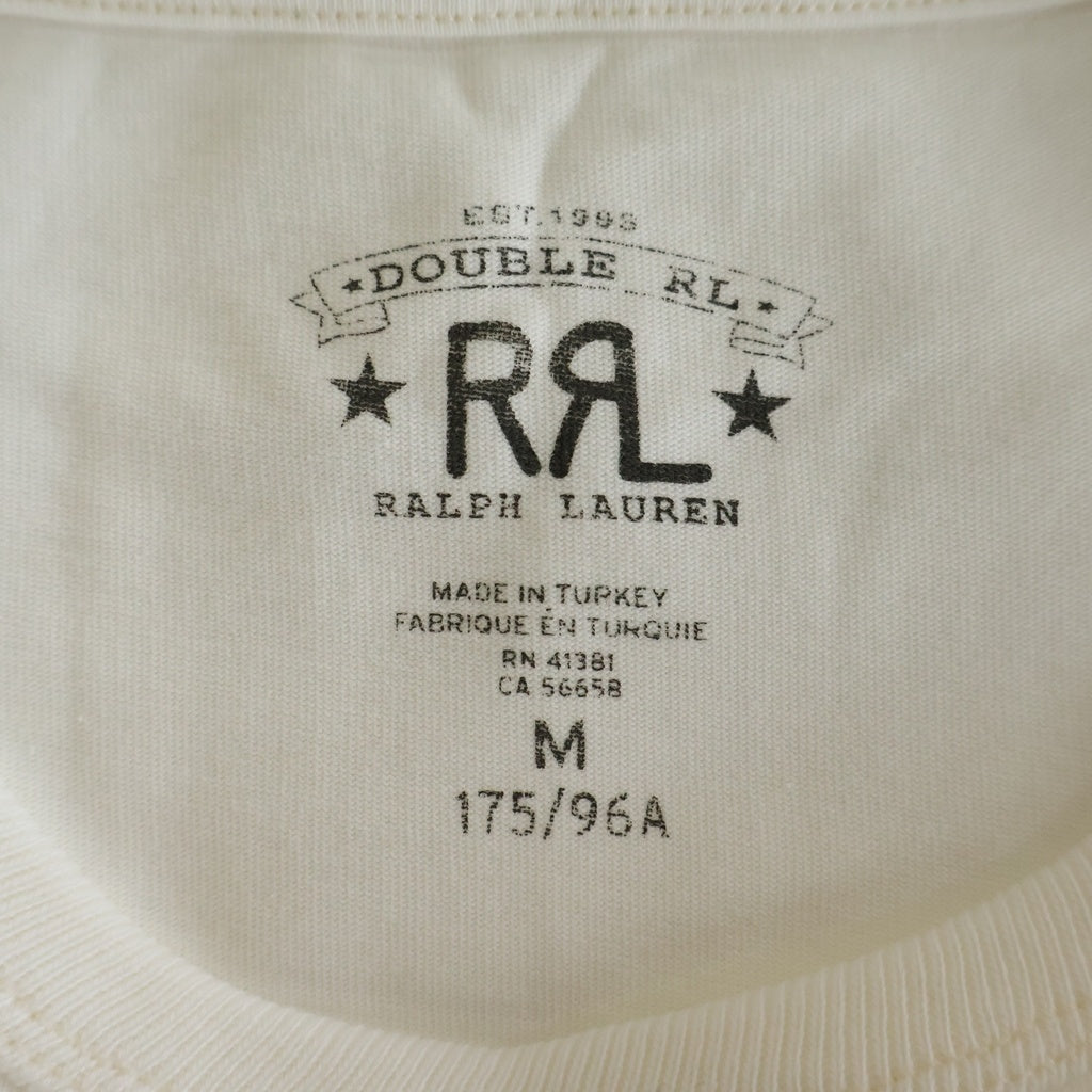 RRL(ダブルアールエル) Relax Fit Heavyweight Jersey Tee Warm White ヘビーウェイト 半袖Tシャツ ホワイト