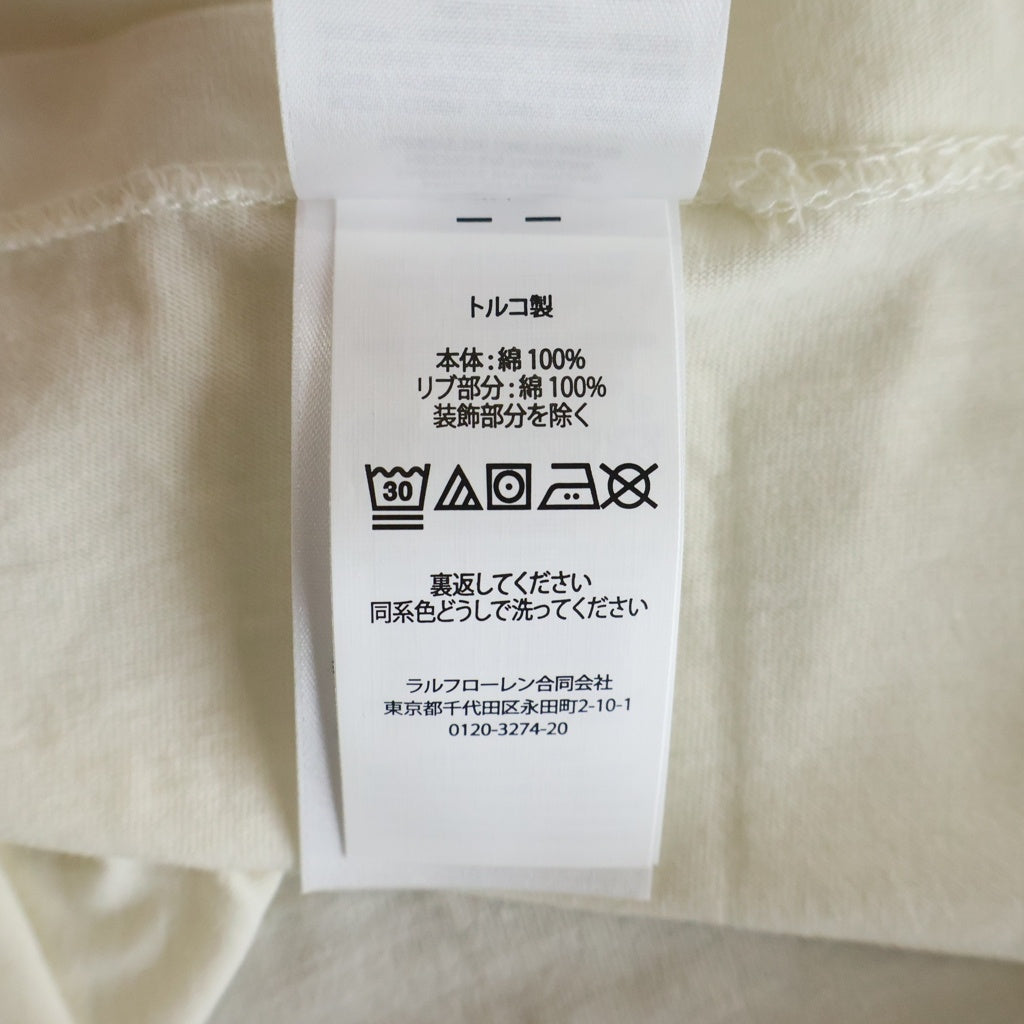 RRL(ダブルアールエル) Ranch Logo Tee White 半袖Tシャツ ホワイト