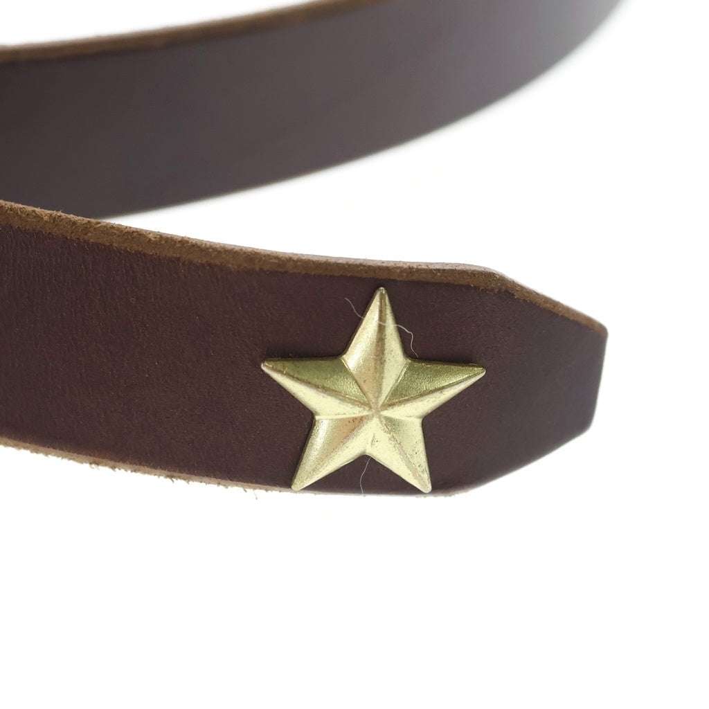 SCHOTT(ショット) PERFECT BELT NARROW Brown パーフェクト ナロー レザーベルト ブラウン 3129046