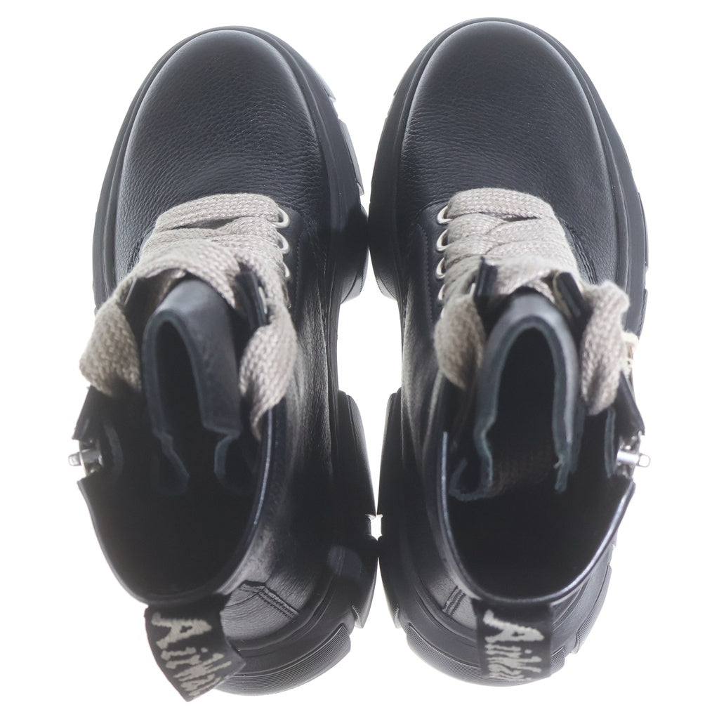 Rick Owens(リックオウエンス) ×Dr.Martens 1460 DMXL JUMBO LACE BOOT ドクターマーチン ジャンボレース ハイカットレザーブーツ ブラック 31755001