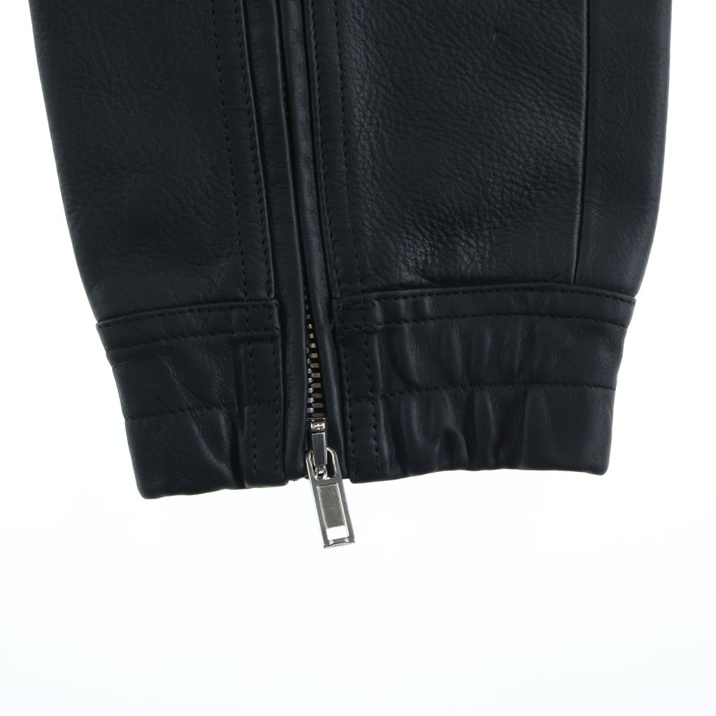 Rick Owens(リックオウエンス) 24SS Luxor Leather Jogger ルクソール レザーパンツ ブラック RU01D3395-LOY