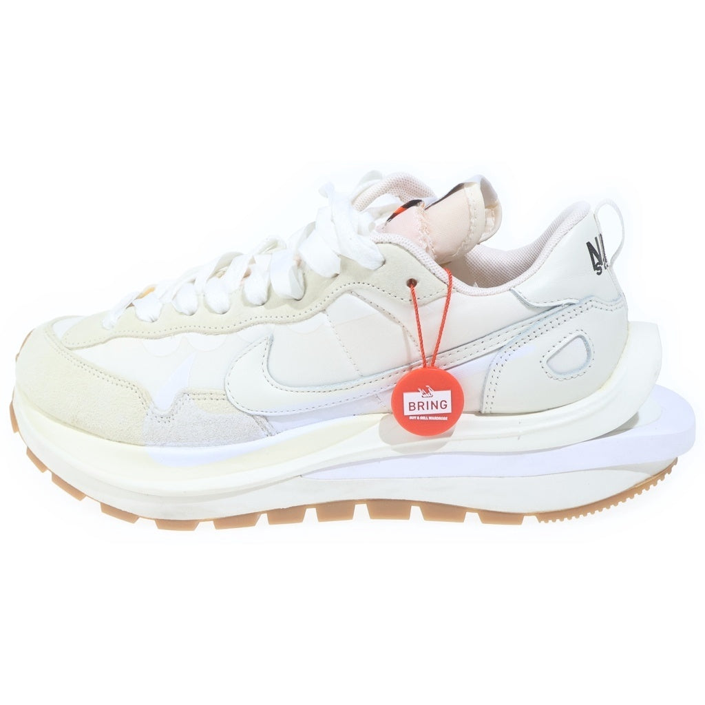 NIKE(ナイキ) ×SACAI VAPOR WAFFLE WHITE GUM サカイ ヴェイパーワッフル ホワイトガム ローカットスニーカー ホワイト US9/27cm DD1875-100
