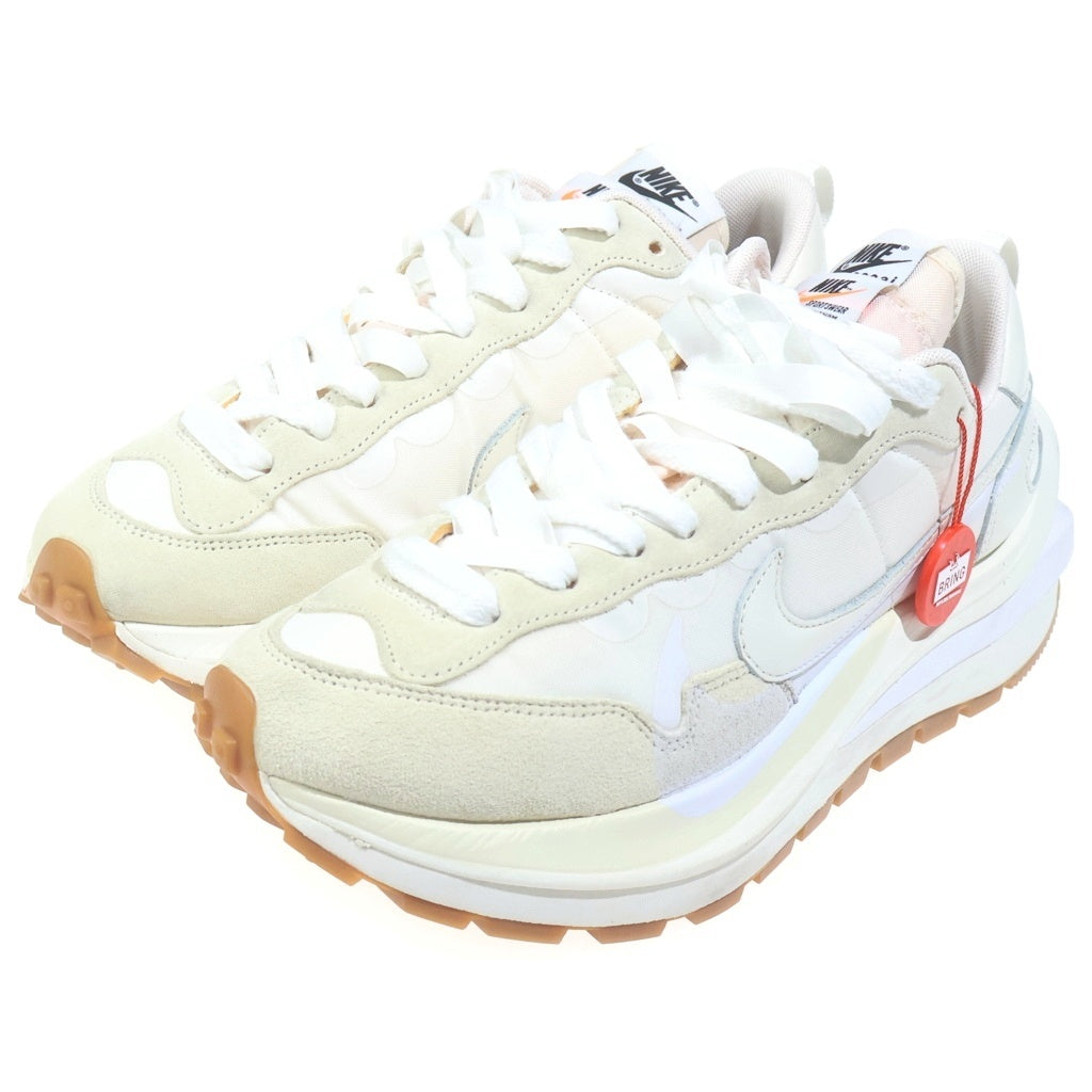 NIKE(ナイキ) ×SACAI VAPOR WAFFLE WHITE GUM サカイ ヴェイパーワッフル ホワイトガム ローカットスニーカー ホワイト US9/27cm DD1875-100
