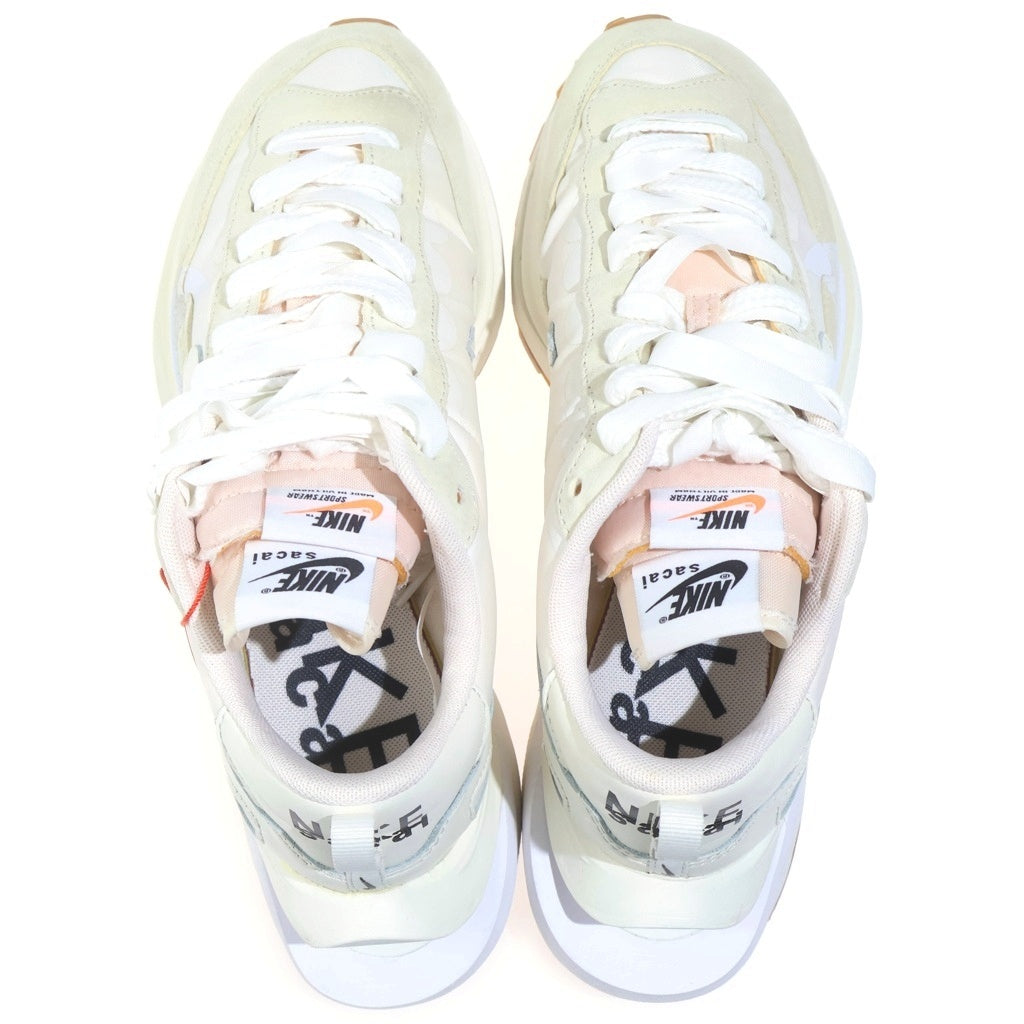 NIKE(ナイキ) ×SACAI VAPOR WAFFLE WHITE GUM サカイ ヴェイパーワッフル ホワイトガム ローカットスニーカー ホワイト US9/27cm DD1875-100