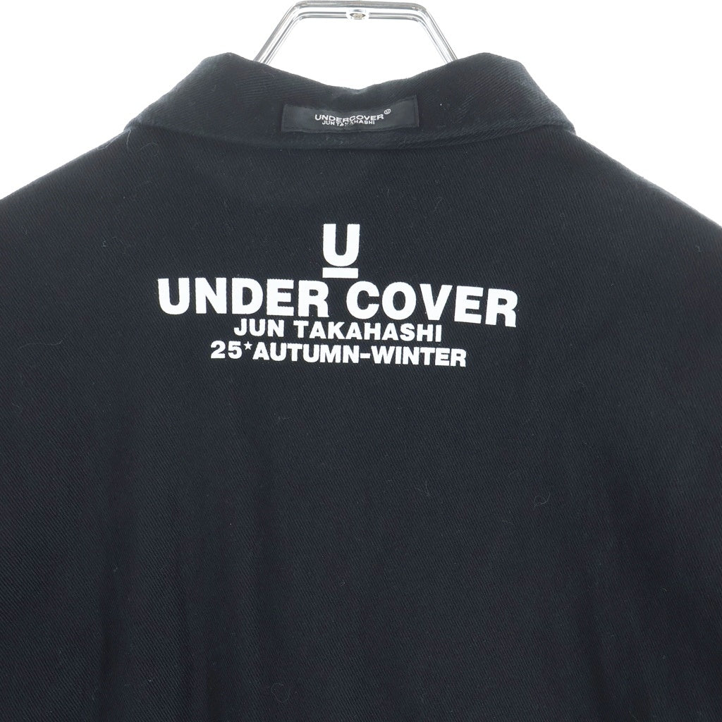UNDERCOVER(アンダーカバー) 25AW ARCHIVE COLLECTION COACH JACKET 復刻 ホツレコーチジャケット ブルゾン ブラック UC2E9212