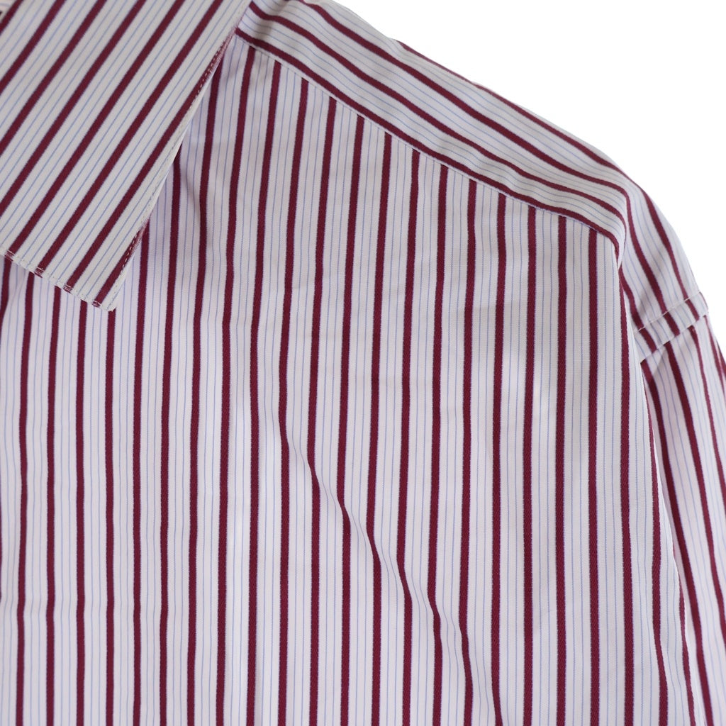 LOUIS VUITTON(ルイヴィトン) Stripe Shirt ストライプ長袖シャツ ホワイト