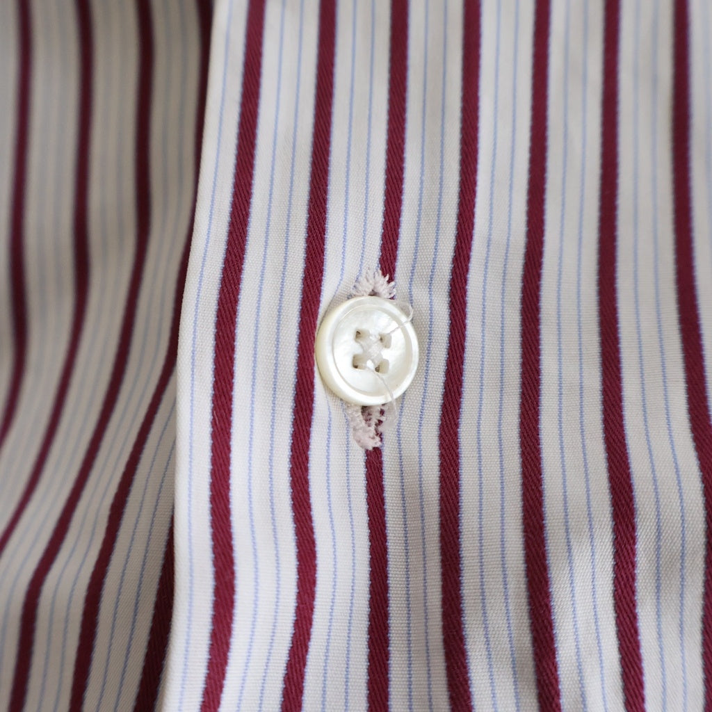 LOUIS VUITTON(ルイヴィトン) Stripe Shirt ストライプ長袖シャツ ホワイト