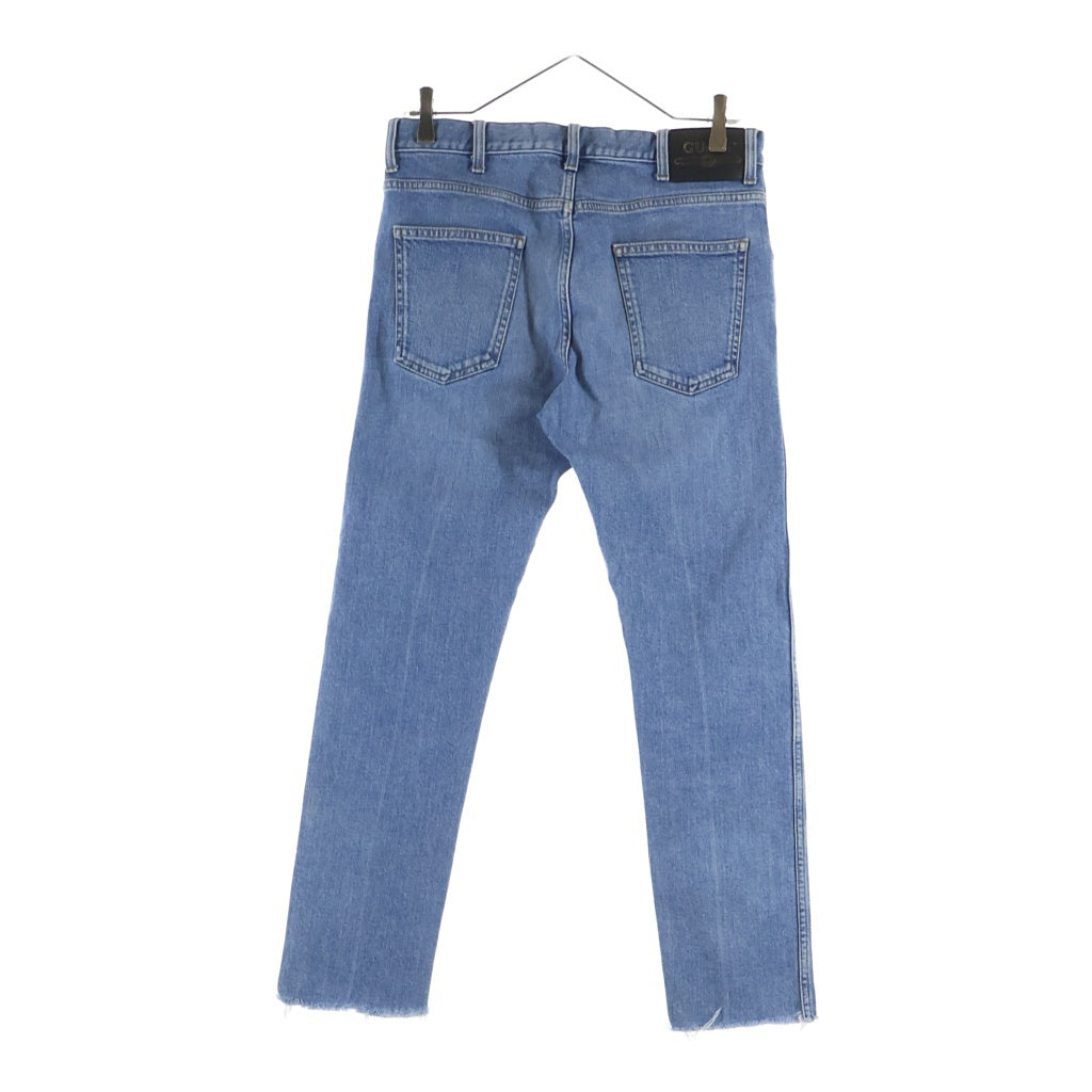 GUCCI(グッチ) Stretch Denim Pants ボタンフライ ストレッチデニムパンツ ジーンズ インディゴ 681284 XDBP7
