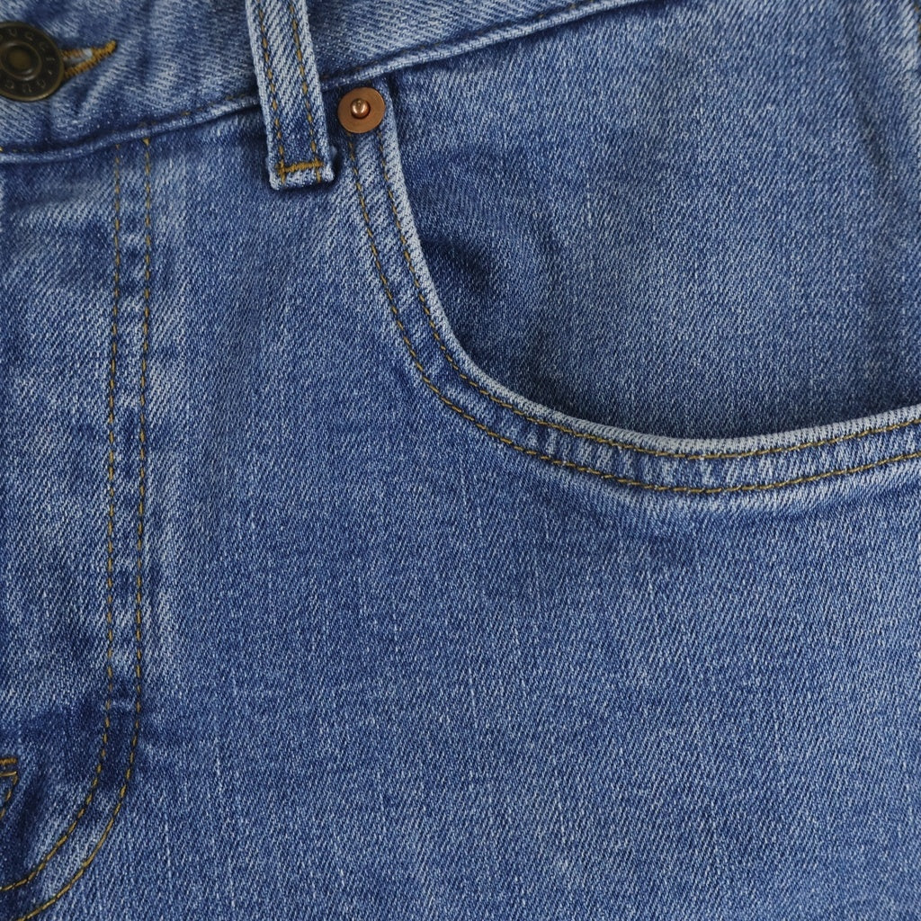 GUCCI(グッチ) Stretch Denim Pants ボタンフライ ストレッチデニムパンツ ジーンズ インディゴ 681284 XDBP7