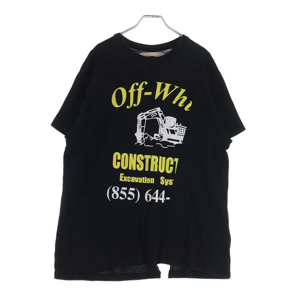 OFF-WHITE(オフホワイト) 16SS Construct T-Shirt 半袖Tシャツ ブラック