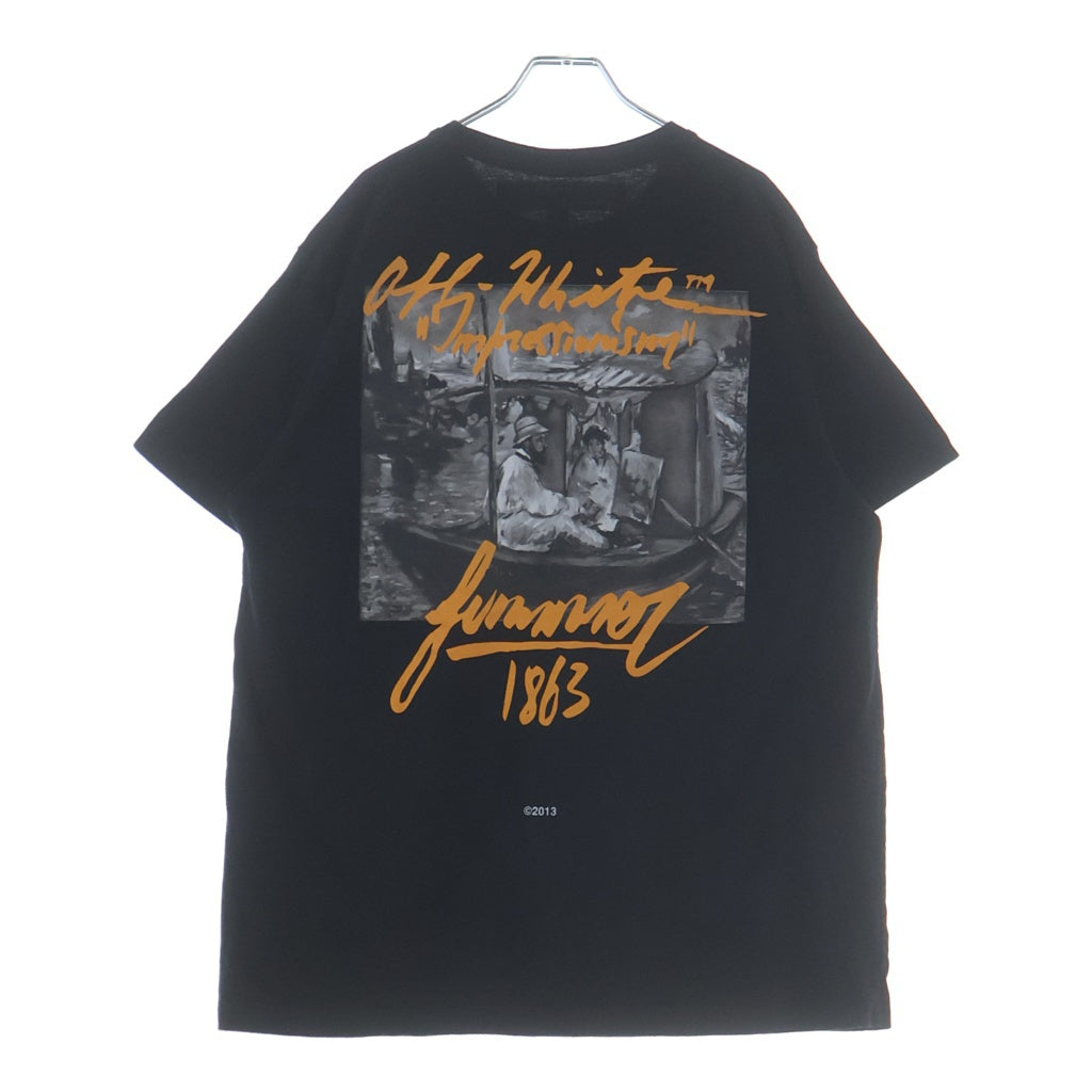 OFF-WHITE(オフホワイト) 19SS Summer Over T-shirt オーバーサイズ半袖Tシャツ ブラック OMAA038R19185009
