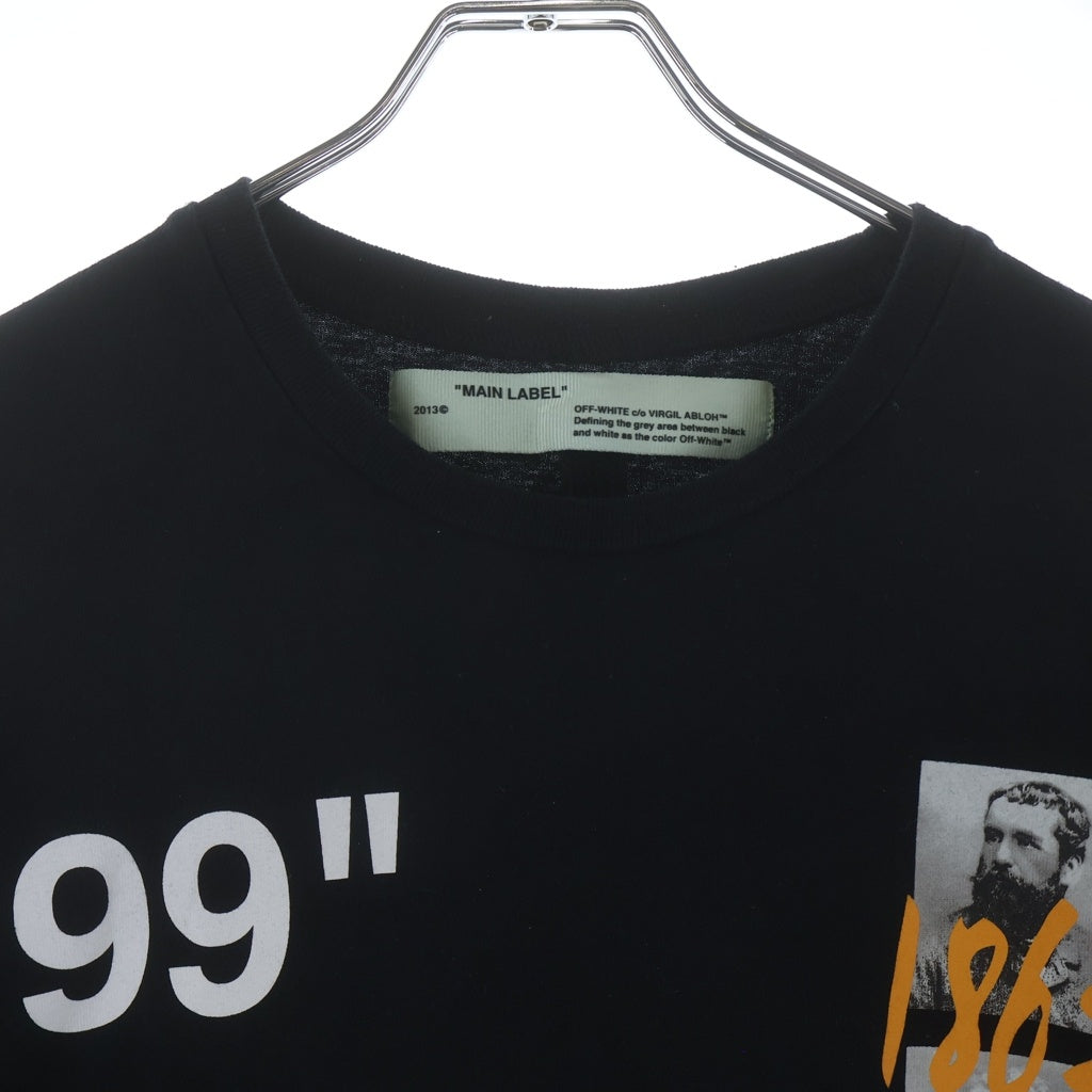 OFF-WHITE(オフホワイト) 19SS Summer Over T-shirt オーバーサイズ半袖Tシャツ ブラック OMAA038R19185009