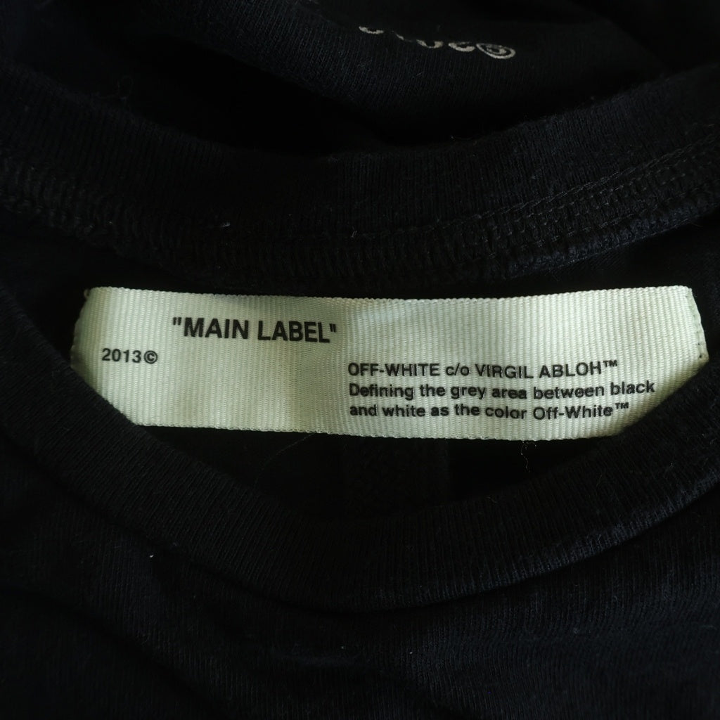 OFF-WHITE(オフホワイト) 19SS Summer Over T-shirt オーバーサイズ半袖Tシャツ ブラック OMAA038R19185009