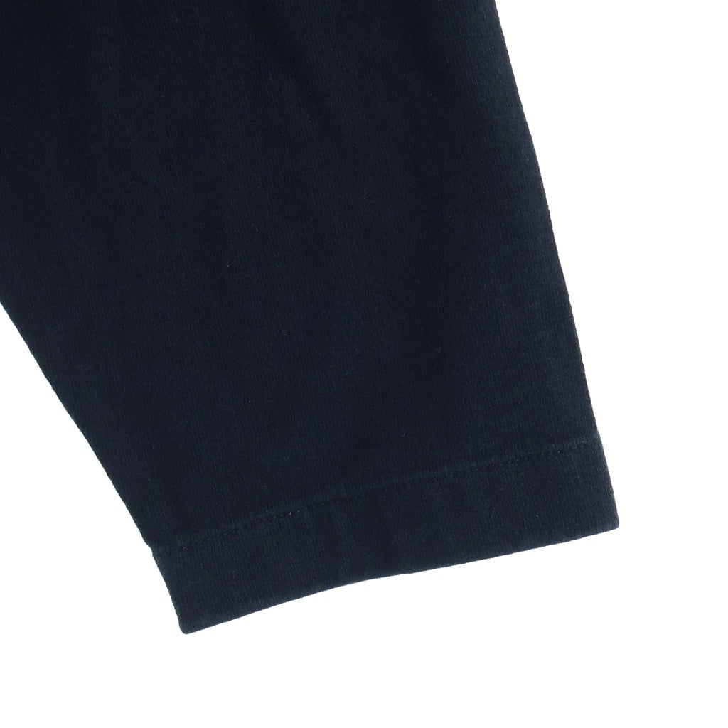 JIL SANDER(ジルサンダー) 24AW L/S T-Shirt ロゴプリント 長袖Tシャツ ロンT ブラック J21GC0167
