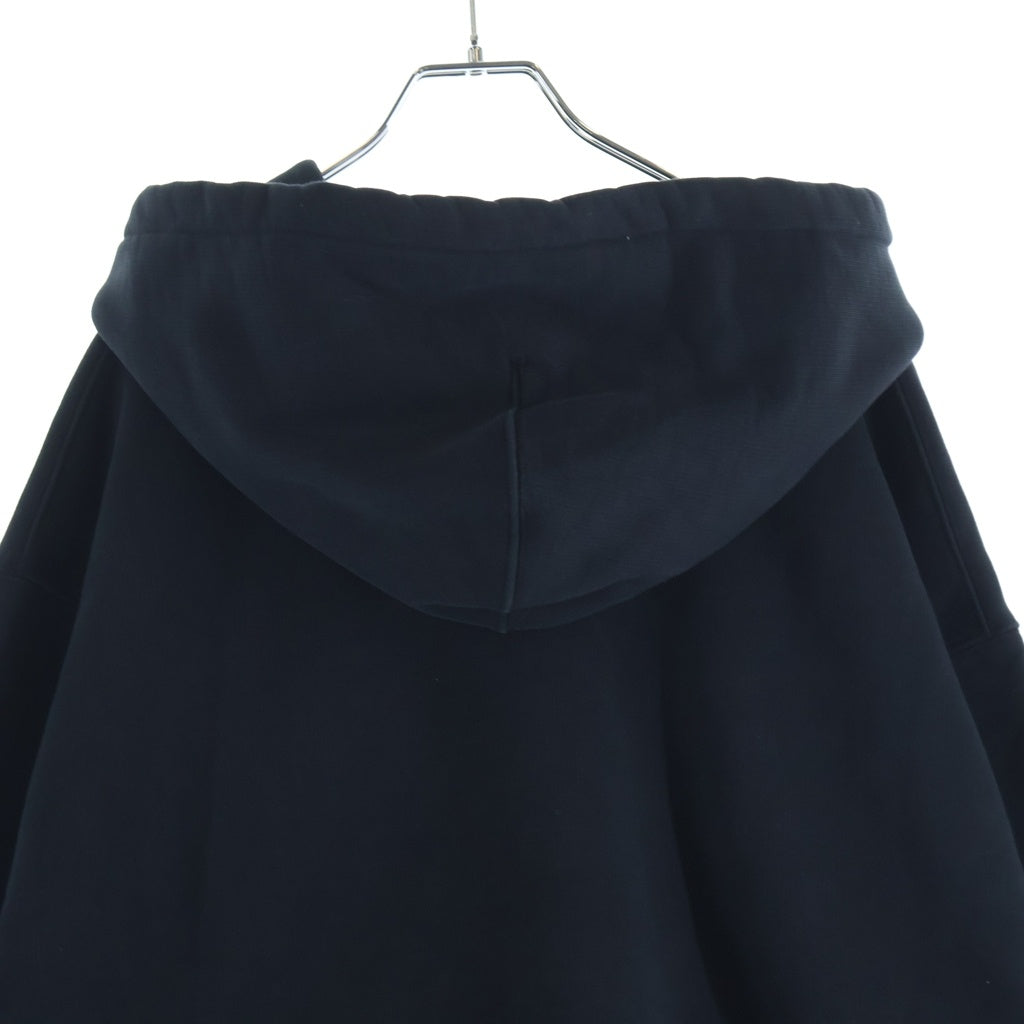 AMI Alexandre Mattiussi(アミアレクサンドルマテュッシ) Hoodie ハートロゴ プルオーバースウェットパーカー フーディー ブラック A20HJ057.747