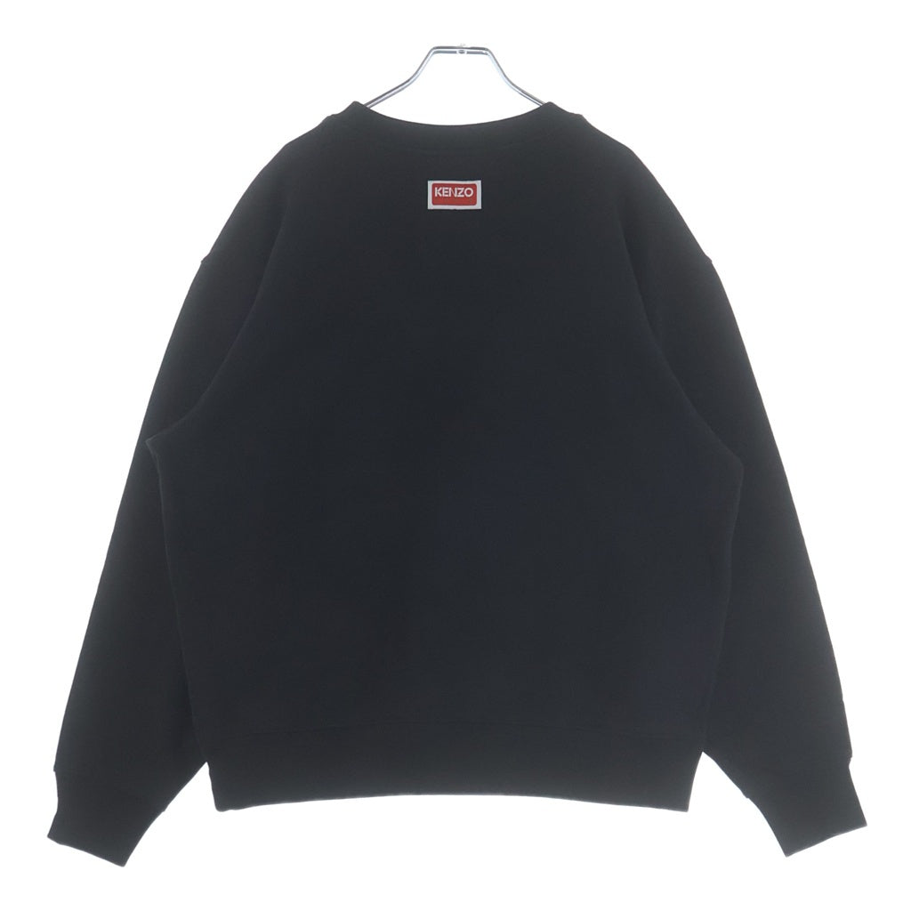 KENZO(ケンゾー) Boke Flower Sweatshirt クルーネックスウェットトレーナー ブラック FD55SW4454ME