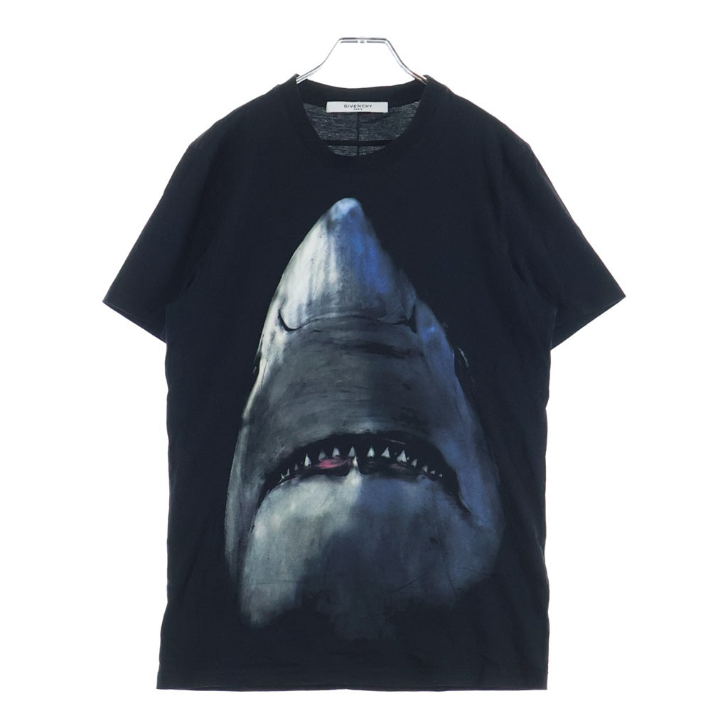 GIVENCHY(ジバンシィ) Cuban Fit Shark Print T-Shirt シャークプリント 半袖Tシャツ ブラック BM70483Y0H