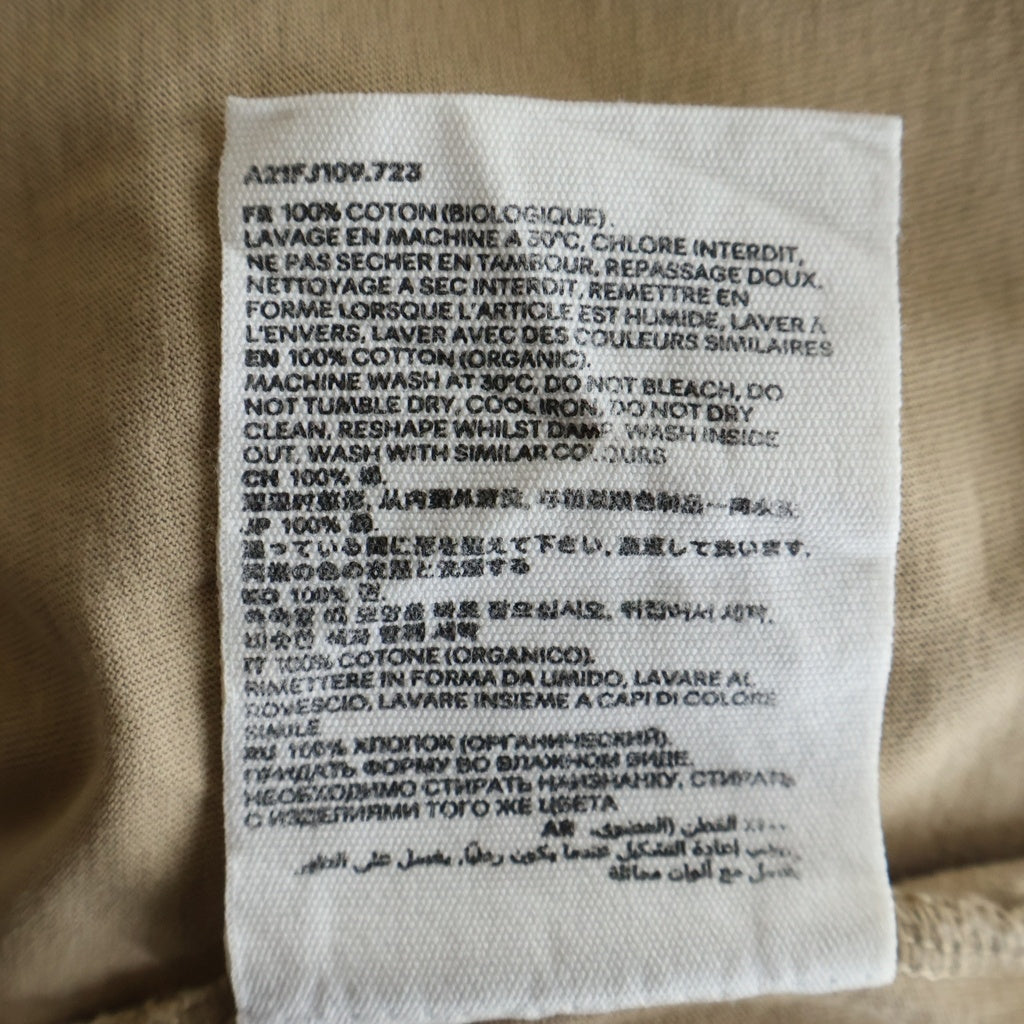 AMI Alexandre Mattiussi(アミアレクサンドルマテュッシ) T-Shirt ハートロゴ 半袖Tシャツ ベージュ A21FJ109.723