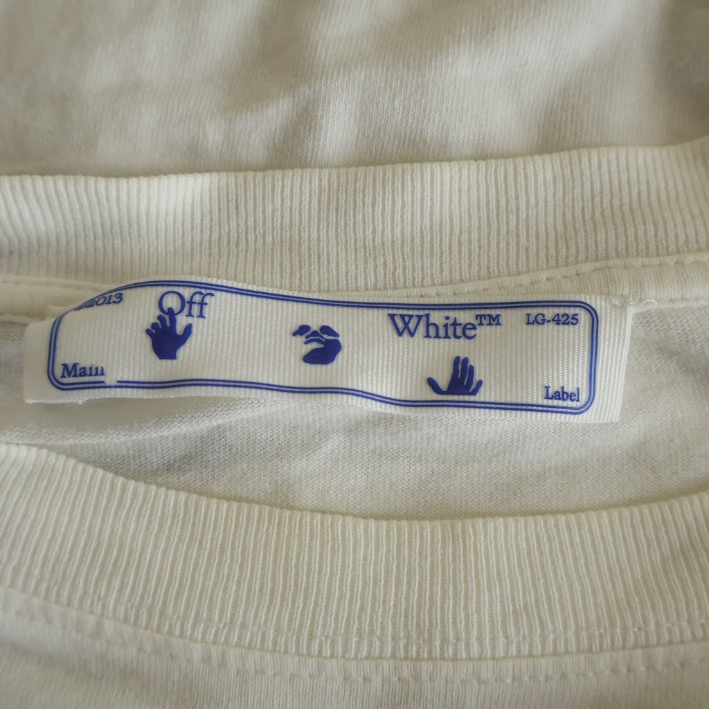 OFF-WHITE(オフホワイト) 21SS Makers Arrow T-Shirt 半袖Tシャツ ホワイト OMAA038R21JER002
