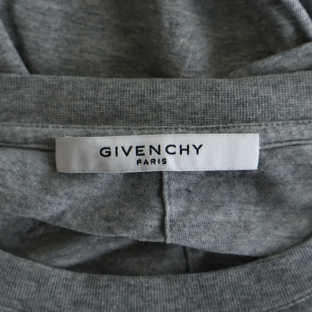 GIVENCHY(ジバンシィ) Monkey Brothers モンキーブラザーズ 半袖T-Shirt グレー 16Y 7701 484