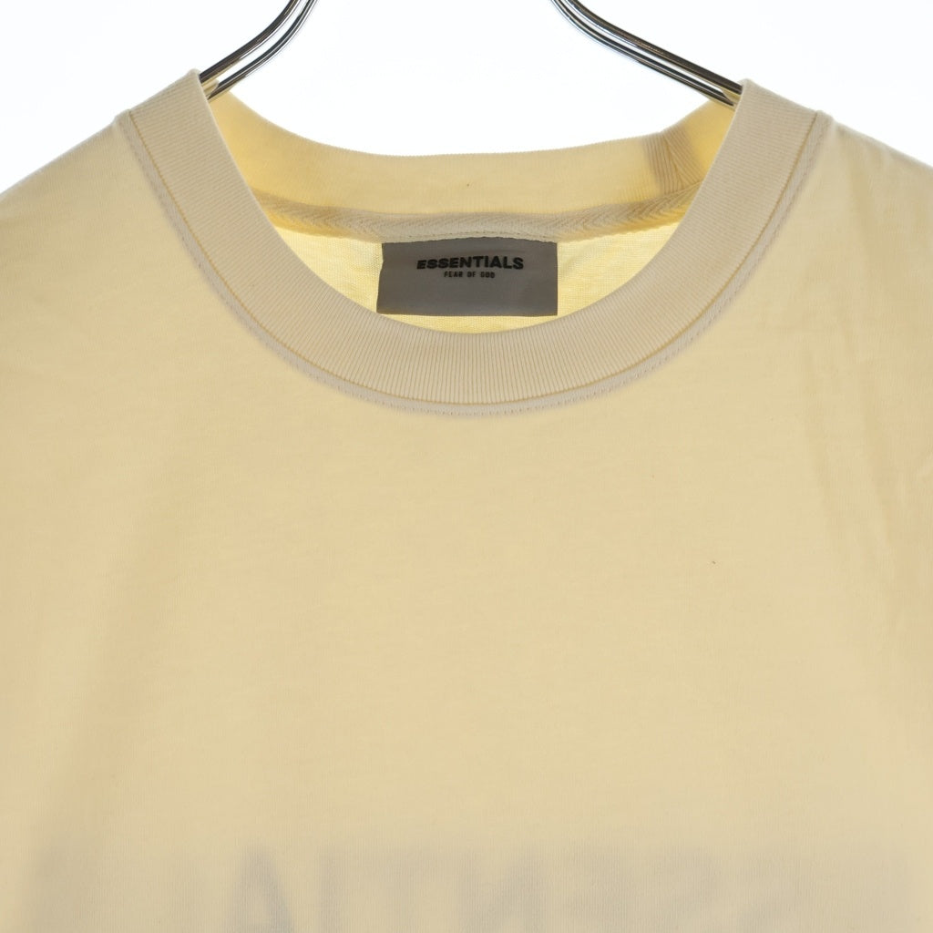 FEAR OF GOD ESSENTIALS(フィアオブゴッド エッセンシャルズ) S/S T-SHIRT ラバーロゴ 半袖Tシャツ アイボリー