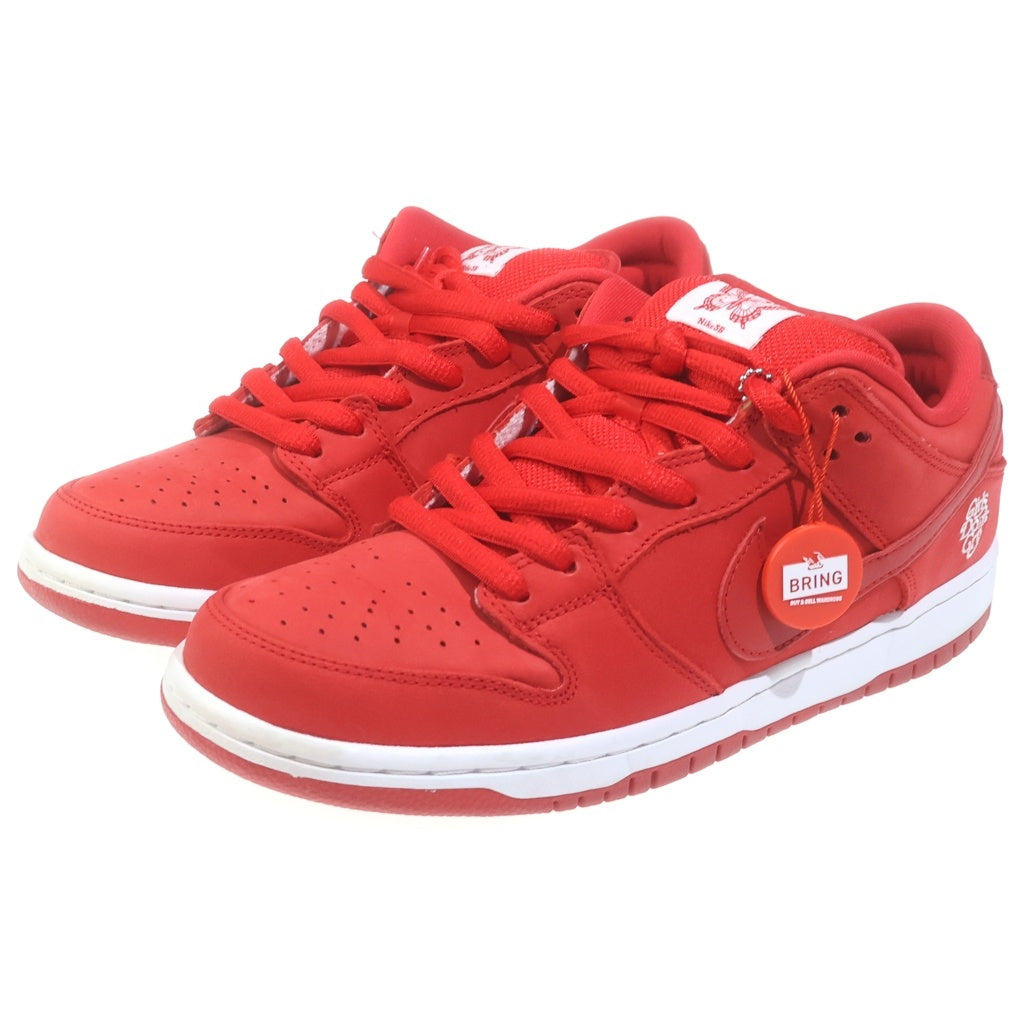 NIKE(ナイキ) ×Girls Don't Cry SB DUNK LOW PRO QS BQ6832-600×ガールズドントクライ ダンク ローカットスニーカー レッド US8.5/26.5cm