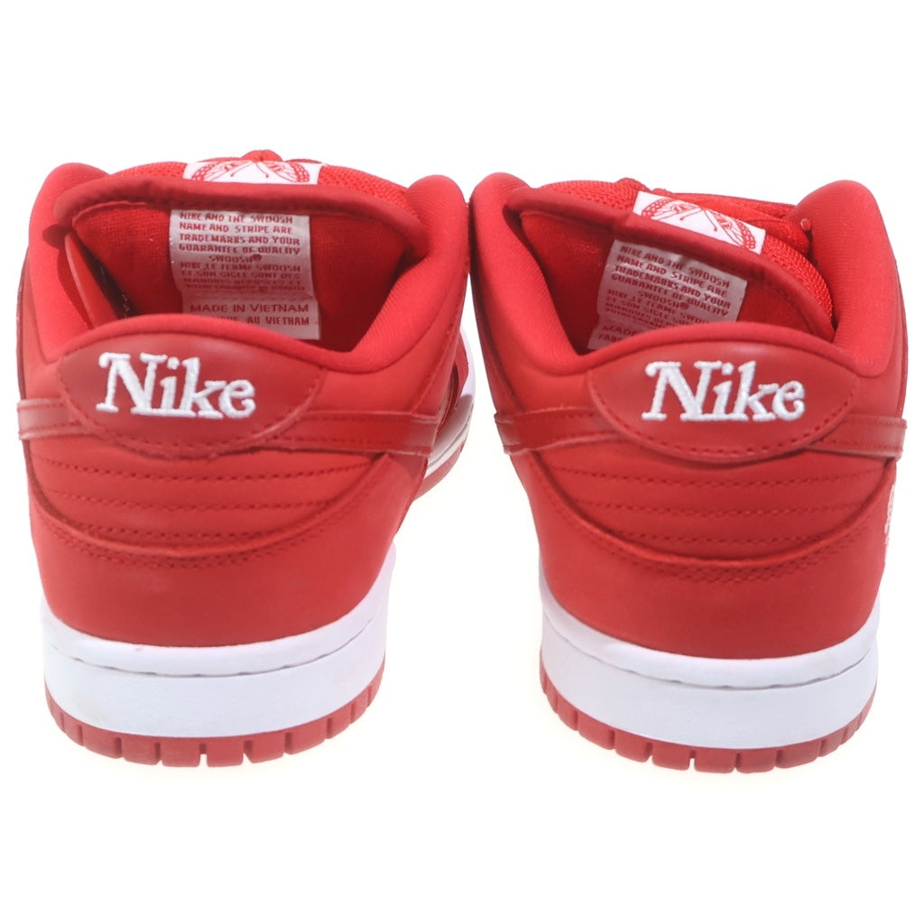 NIKE(ナイキ) ×Girls Don't Cry SB DUNK LOW PRO QS BQ6832-600×ガールズドントクライ ダンク ローカットスニーカー レッド US8.5/26.5cm
