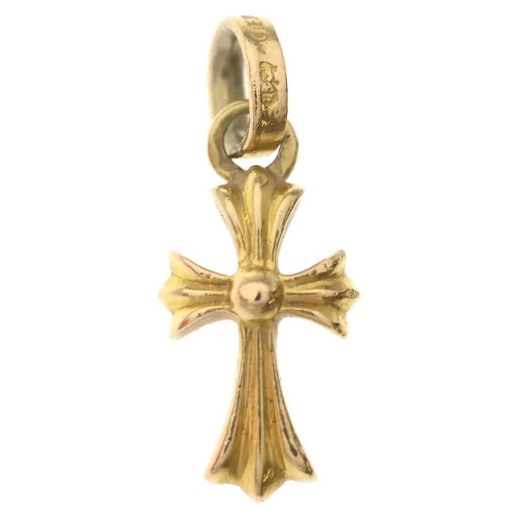 CHROME HEARTS(クロムハーツ) 22K CRS BBYFAT ベイビーファットクロス ペンダントトップ ゴールドBCA037