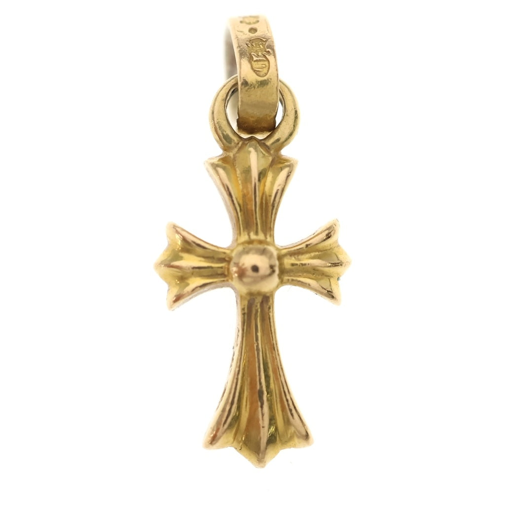 CHROME HEARTS(クロムハーツ) 22K CRS BBYFAT ベイビーファットクロス ペンダントトップ ゴールドBCA037