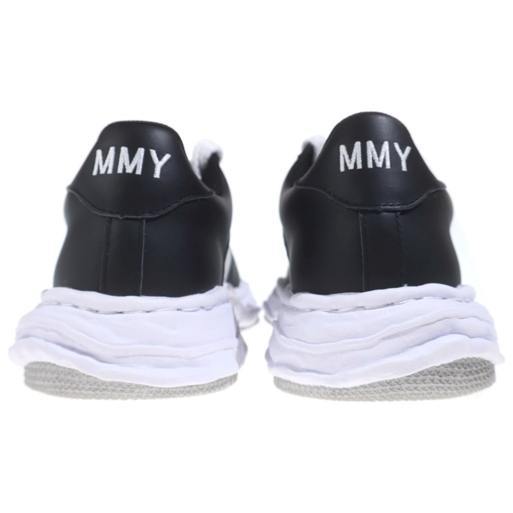 MAISON MIHARAYASUHIRO(メゾンミハラヤスヒロ) WAYNE OG SOLE LEATHER LOW-TOP SNEAKER A08FW706 ウェイン オリジナル レザーローカットスニーカー シューズ ブラック/ホワイト
