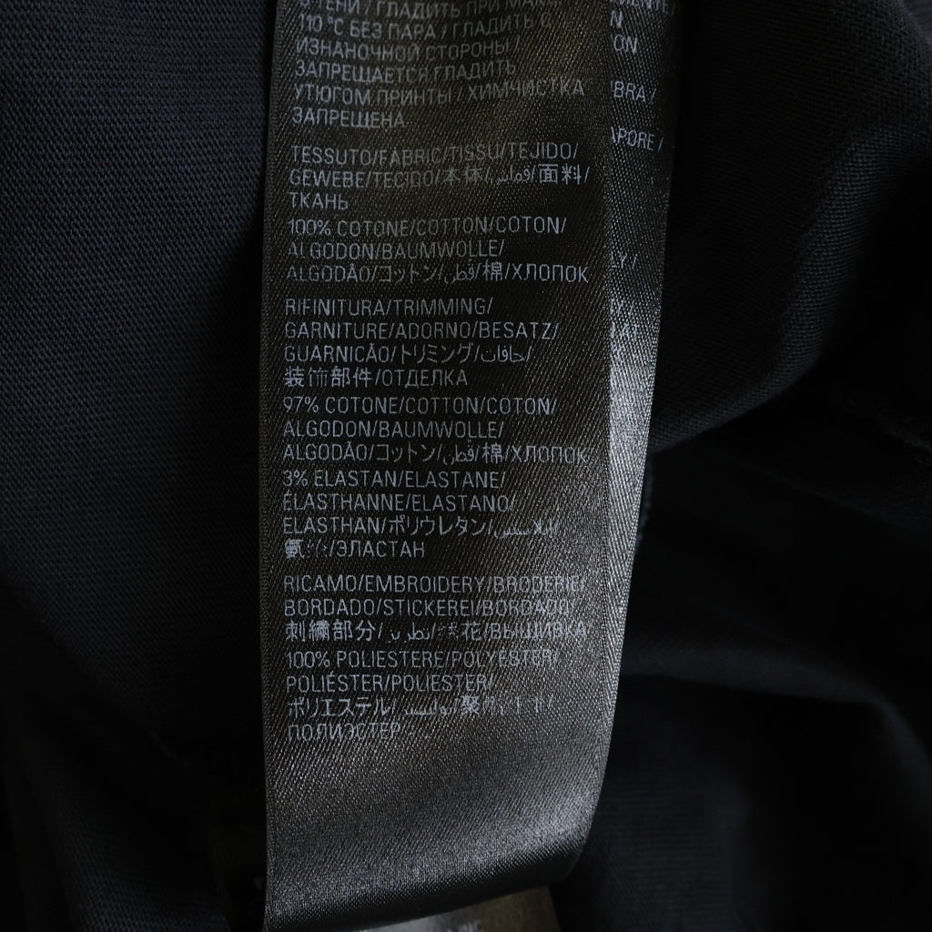BALENCIAGA(バレンシアガ) 22SS OVERSIZED REPAIRED 704056 TMVA5 オーバーサイズ リペア 半袖Tシャツカットソー ブラック