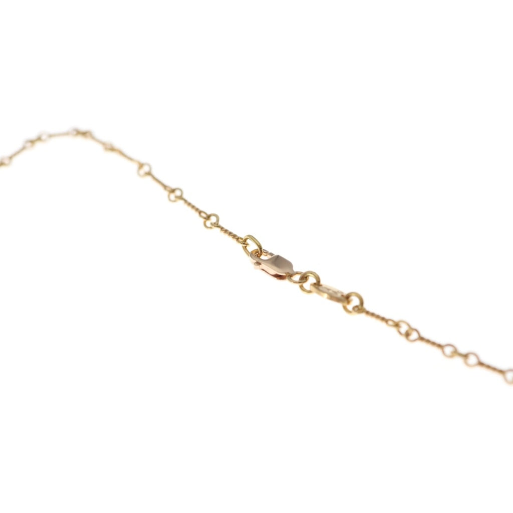 CHROME HEARTS(クロムハーツ) 22K NECKCHAIN T20 ツイストチェーンネックレス 20inch ゴールド BCA015