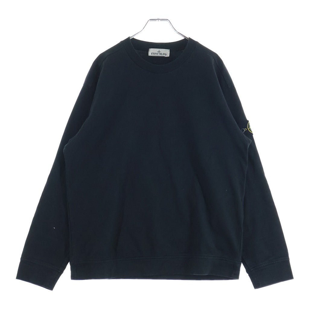 STONE ISLAND(ストーンアイランド) トレーナー 長袖カットソー クルーネック ブラック 801563750