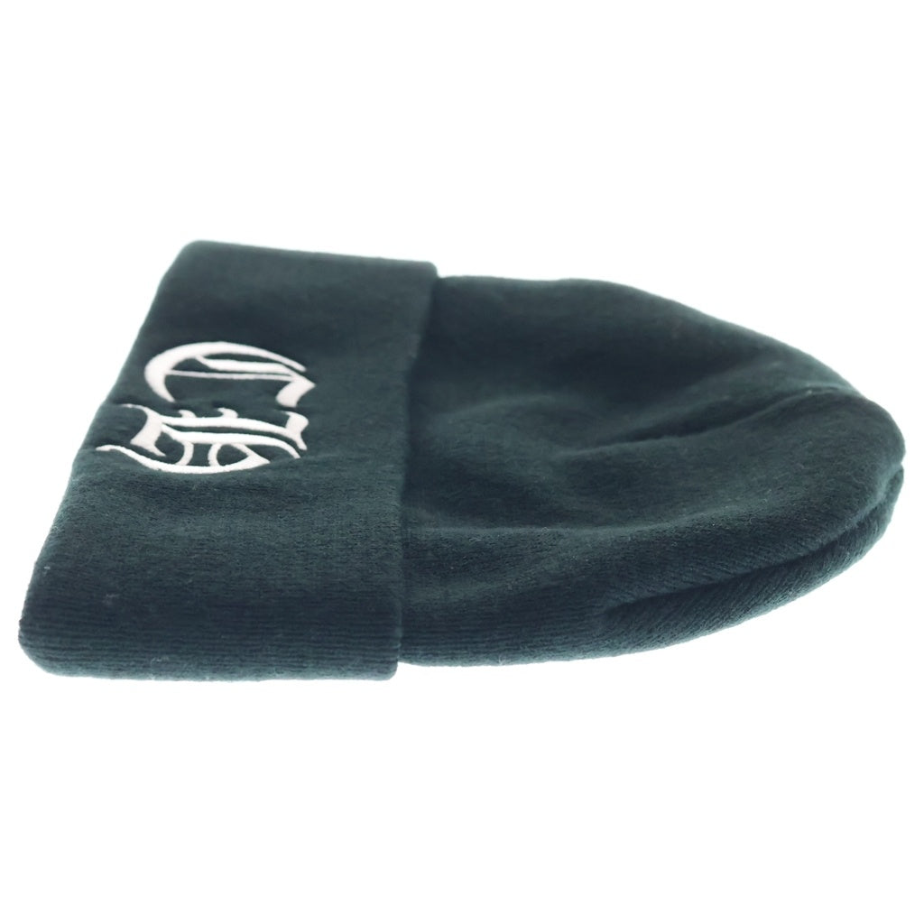 CHROME HEARTS(クロムハーツ) CH Logo Embroidery Acrylic Beanie CHロゴ刺繍ビーニー ニット帽 ブラック