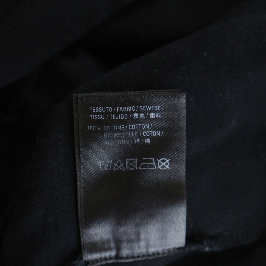 BALENCIAGA(バレンシアガ) WORLD FOOD PROGRAMME 612965 THV84 WFP プリントTシャツ 半袖カットソー ブラック