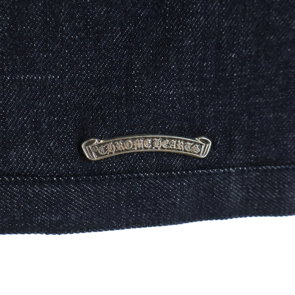 CHROME HEARTS(クロムハーツ) WHIPLASH FRBC クロスボールボタン リジットデニムジャケット インディゴ