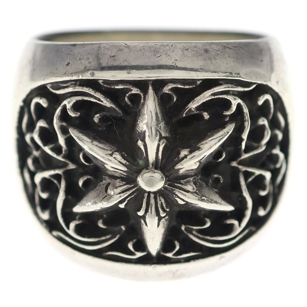 CHROME HEARTS(クロムハーツ) CLSSC OVAL STAR クラシックオーバルスター リング シルバー BCA341