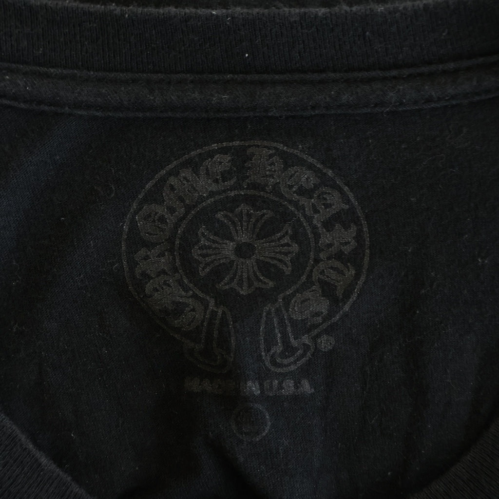 CHROME HEARTS(クロムハーツ) CH T-SHIRT USAアーチロゴ 半袖Tシャツ ブラック