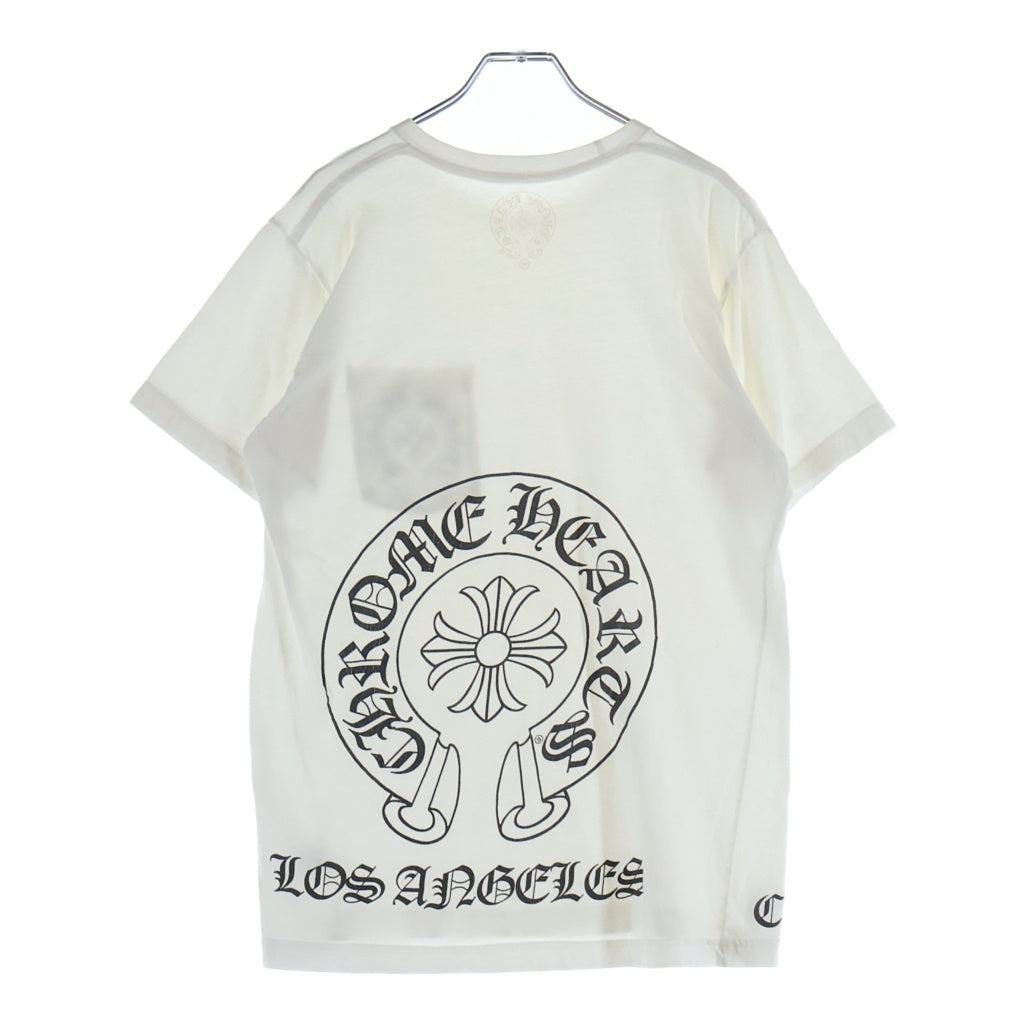 CHROME HEARTS(クロムハーツ) CH T-SHIRT LTD LOS ANGELES ロサンゼルス限定 ホースシュープリント 半袖Tシャツ ホワイト
