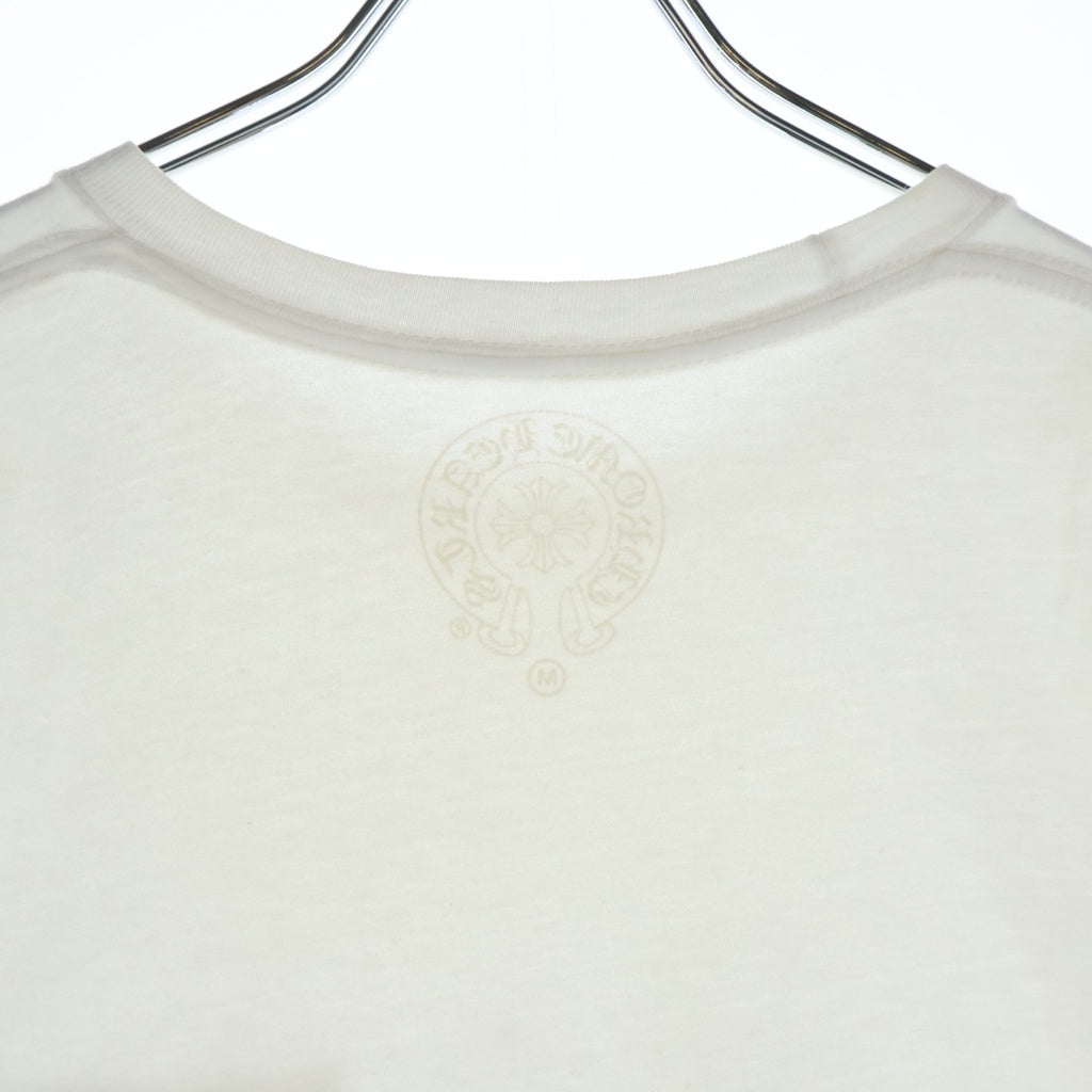 CHROME HEARTS(クロムハーツ) CH T-SHIRT LTD LOS ANGELES ロサンゼルス限定 ホースシュープリント 半袖Tシャツ ホワイト