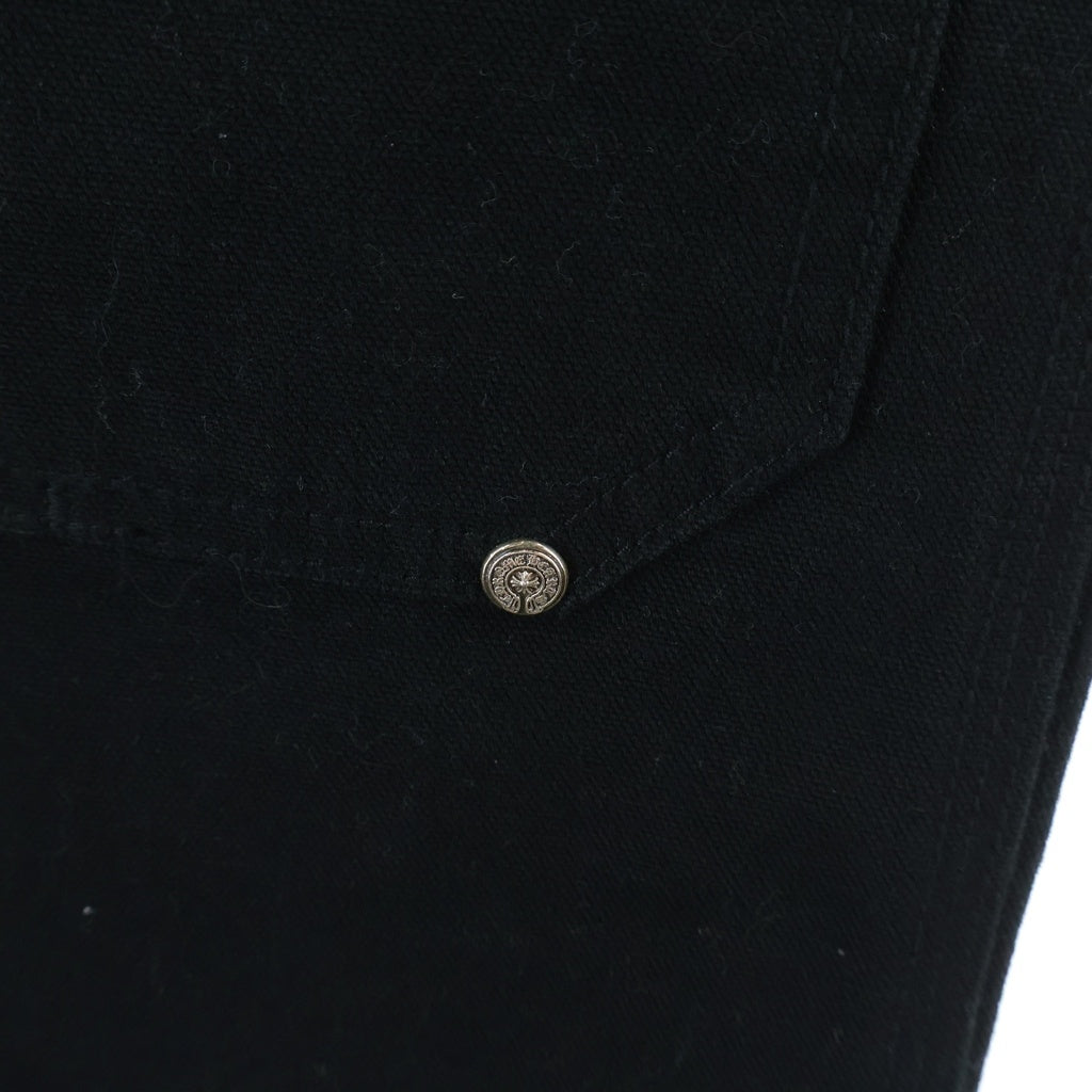 CHROME HEARTS(クロムハーツ) CARPENTER DOUBLE KNEE カーペンター ダブルニーパンツ ブラック