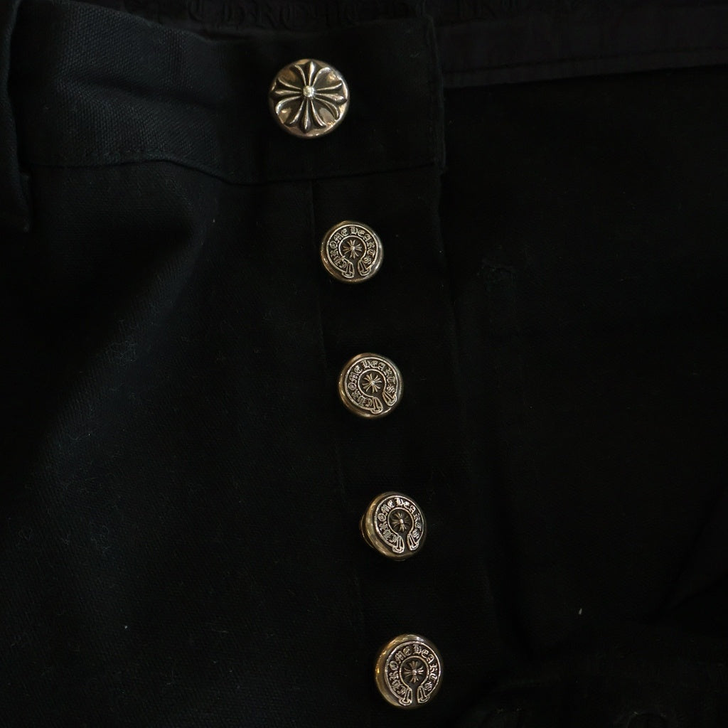 CHROME HEARTS(クロムハーツ) CARPENTER DOUBLE KNEE カーペンター ダブルニーパンツ ブラック