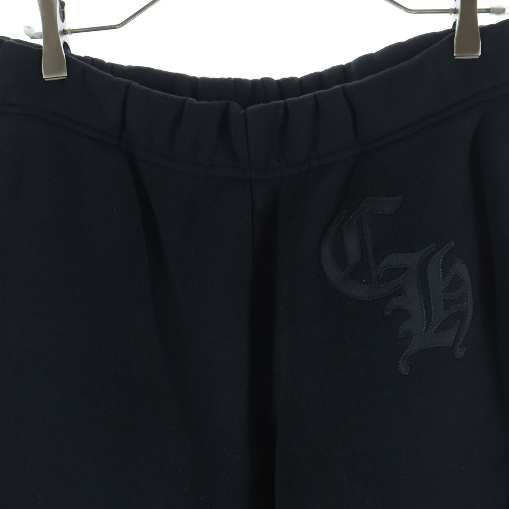 CHROME HEARTS(クロムハーツ) 7-11 SWEAT PANTS CHロゴ刺繍スウェットロングパンツ ブラック