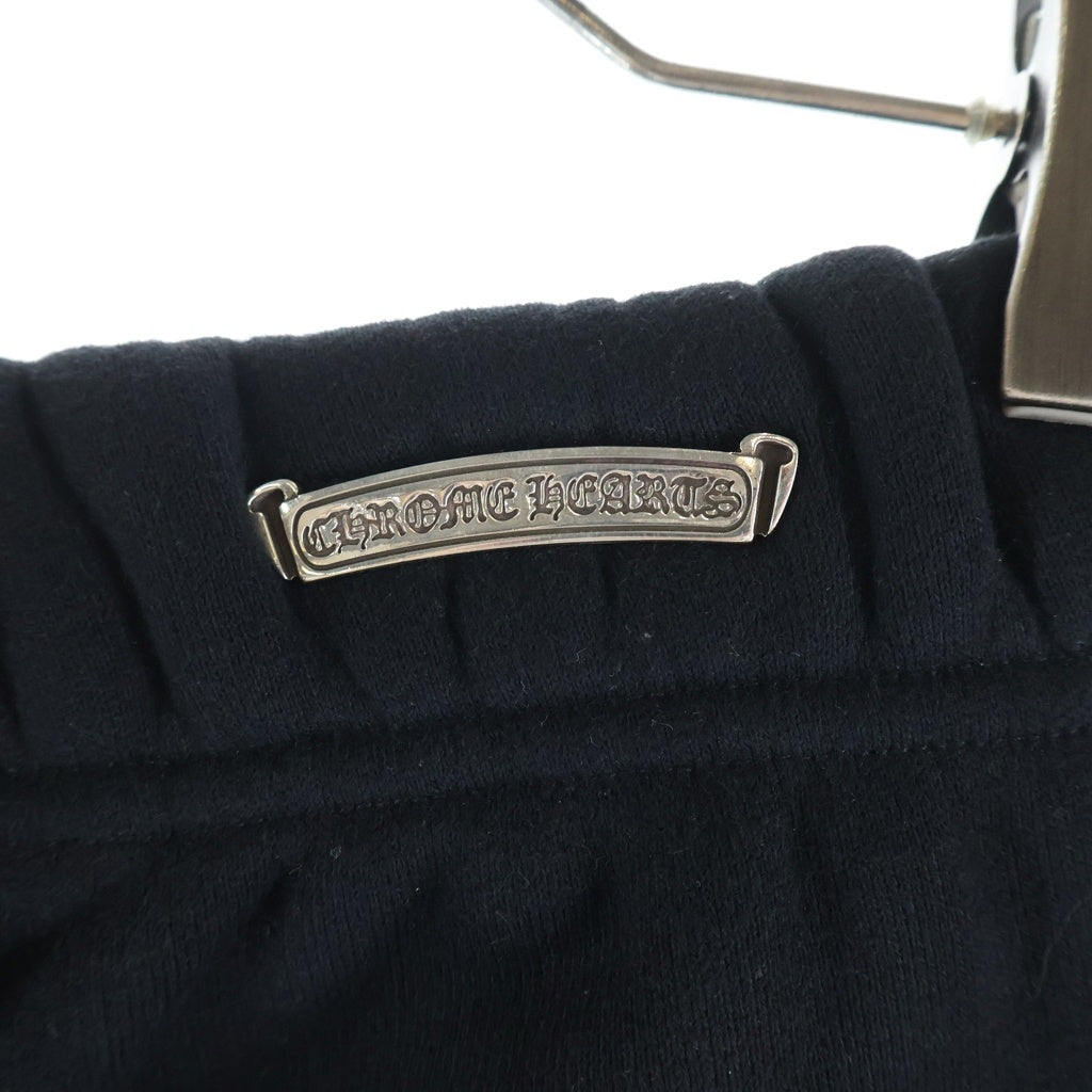CHROME HEARTS(クロムハーツ) 7-11 SWEAT PANTS CHロゴ刺繍スウェットロングパンツ ブラック