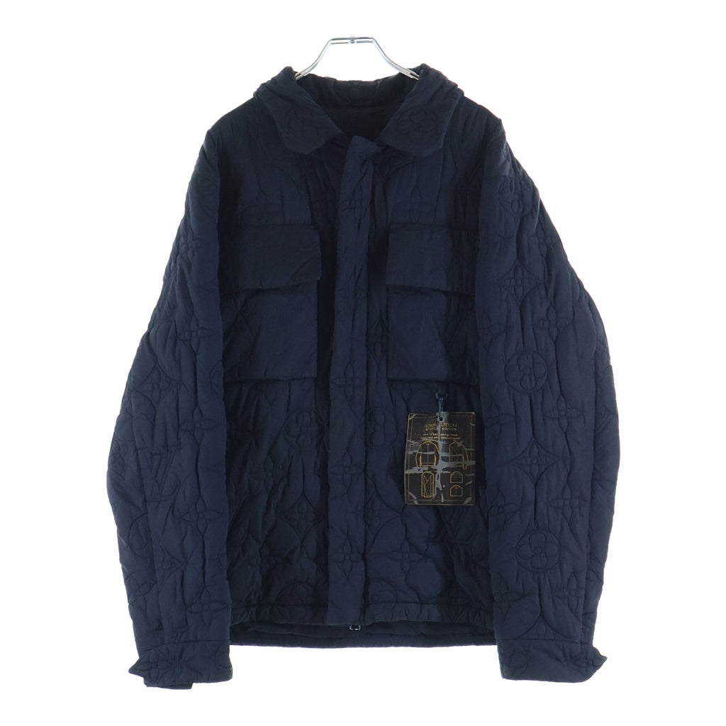 LOUIS VUITTON(ルイヴィトン) モノグラムパデッドライトブルゾン ジャケット 1A5VAQ ネイビー